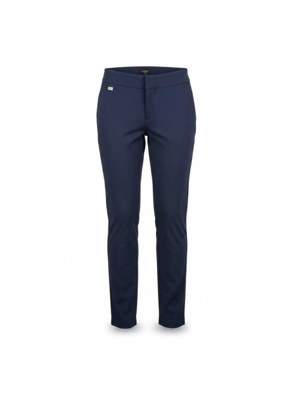 Lisette-L Womens Navy Stretch Pull-On Dress Pants Size 8